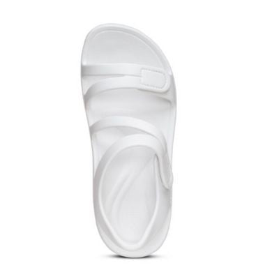 Aetrex Jillian Sport White Women's Sandals