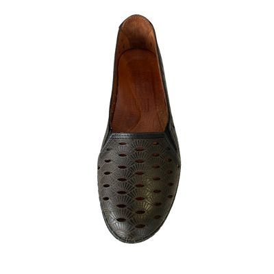 Volks Walkers N065 1562 Black Women's Loafers