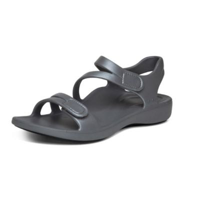 Aetrex Jillian Sport Grey Women's Sandals