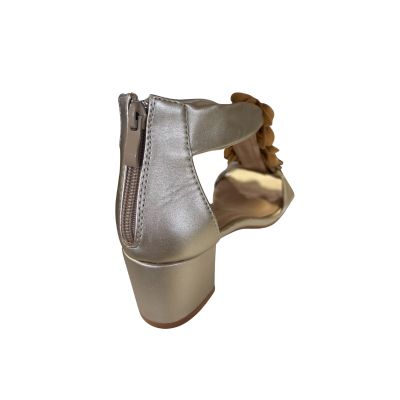 Patrizia by Spring Step Quinteel Gold Women's Dress Sandals