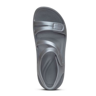 Aetrex Jillian Sport Grey Women's Sandals