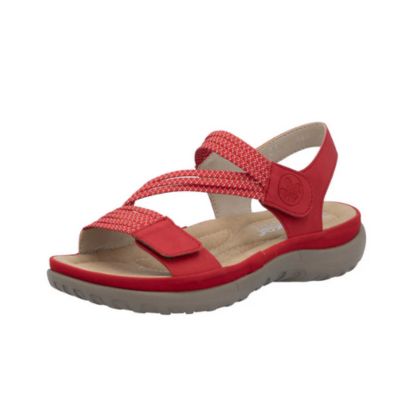 Rieker 64870-33 Red Women's Sandals