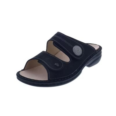 Finn Comfort Sansibar Astor Black Women's Slides