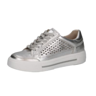 Caprice 9-23719-44 920 Silver Metal Women's Walking Shoes