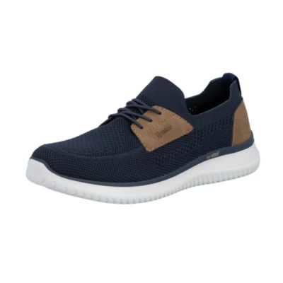 Rieker B9656-14 Blue Slip-On Men's Walking Shoes