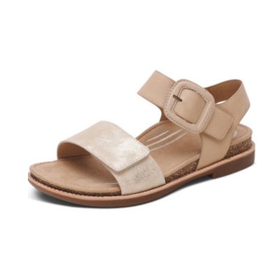 Aetrex Claire Champagne Women's Sandals