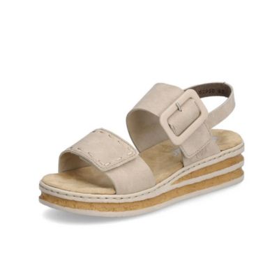 Rieker 62950-62 Beige Women's Sandals