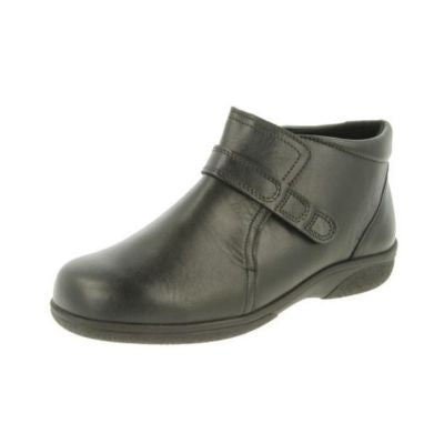 Easy B DB Goldcrest Black Women's Ankle Boots