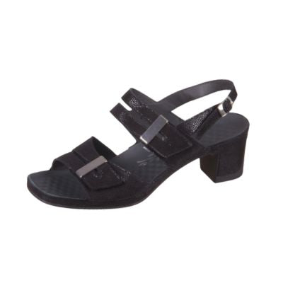 Vital Joy Frost Black Women's Heeled Sandals