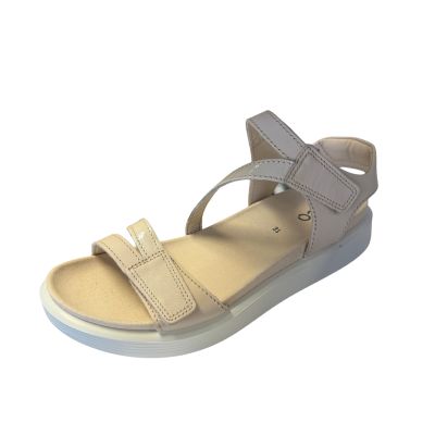 Ecco Soft Sandal W 3-Strap Limestone Women's Sandals 238803 59113