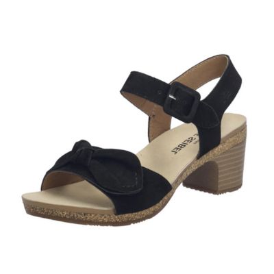 Josef Seibel Grace 11 Black High Heeled Women's Sandals