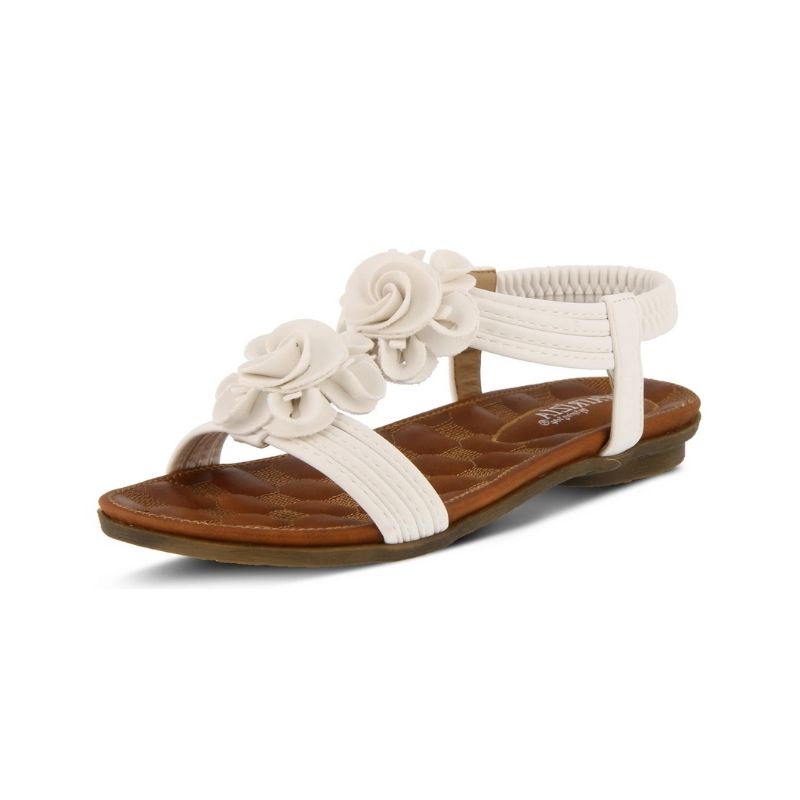 Patrizia fashion white sandals