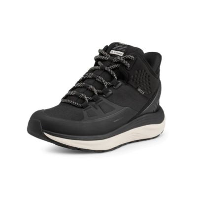 Kizik London At Mid Black Waterproof Women's Sneakers