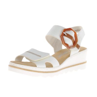 Rieker 67476-83 White Women's Sandals