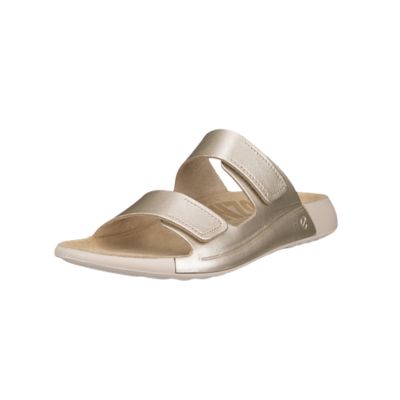 Ecco Cozmo W Pure White Gold Women's Slides