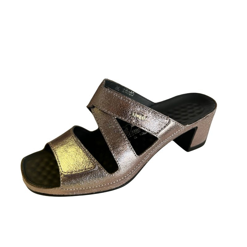 Vital Joy Metallic Viola Women's Heeled Sandals