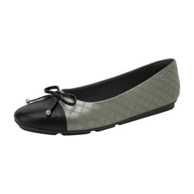 Piccadilly 122030-2 Grey Black Women's Dress Shoes