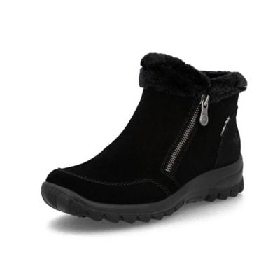 Rieker L7188-00 Black Women's Ankle Boots