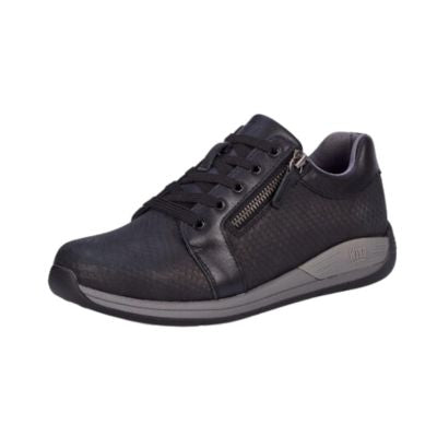 Drew Tally 2 Wide Black Nubuck Combo Women's Shoes