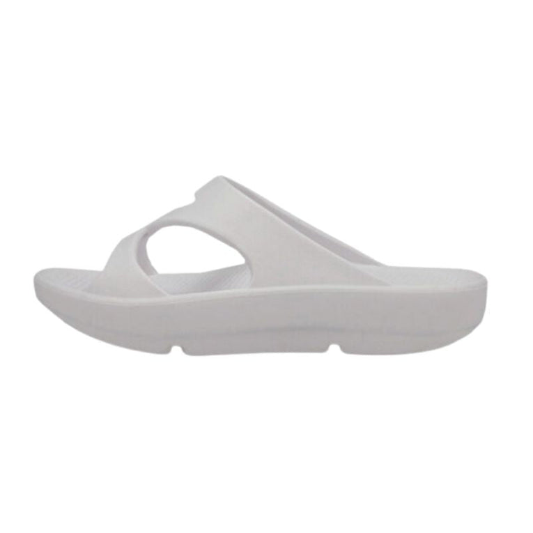 Roemer Strappy Eva White Women's Slides