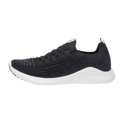 Aetrex Carly Sparkle Black Women's Sneakers