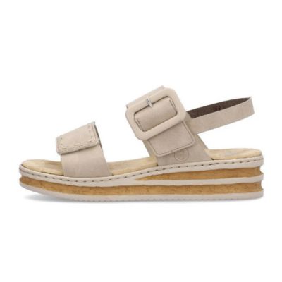 Rieker 62950-62 Beige Women's Sandals