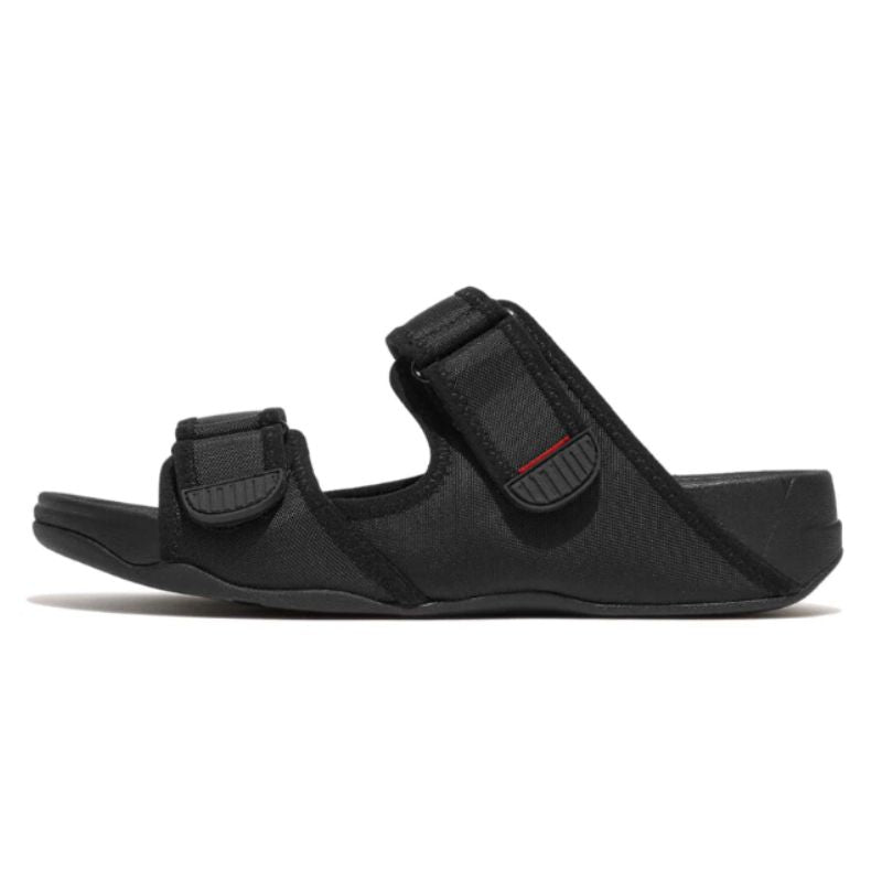 FitFlop Gogh Moc Black Polyester Men's Slides