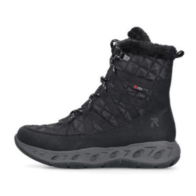 Rieker M6540-00 Black Women's Ankle Boots
