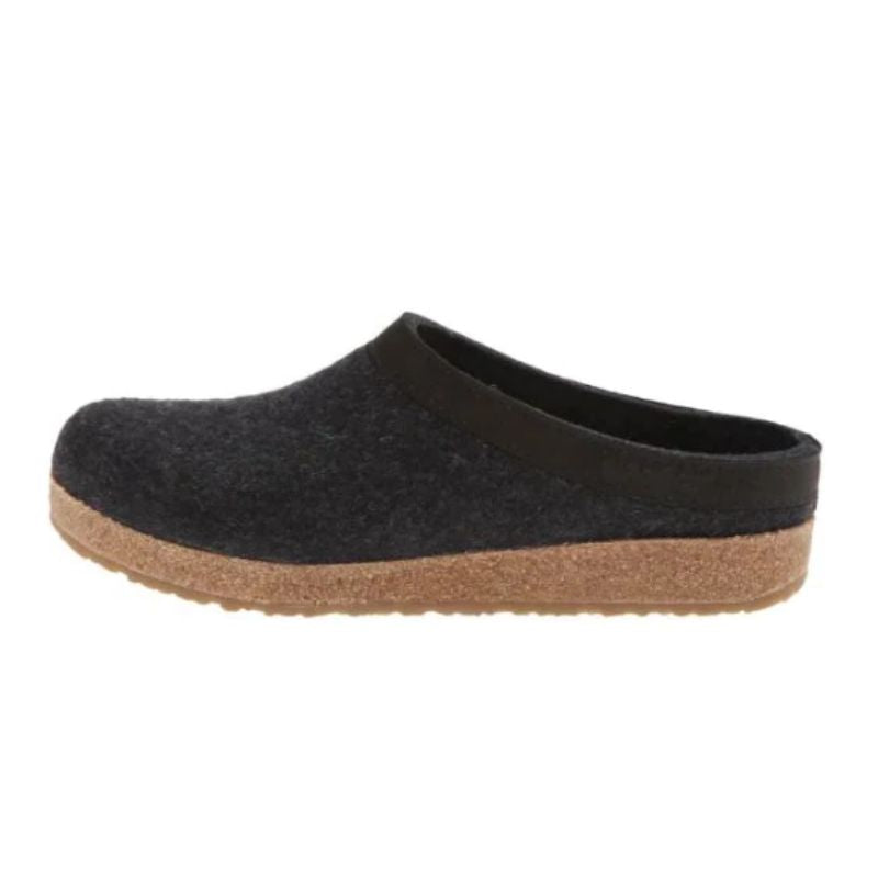 Haflinger GZL44 Charcoal Unisex Slippers