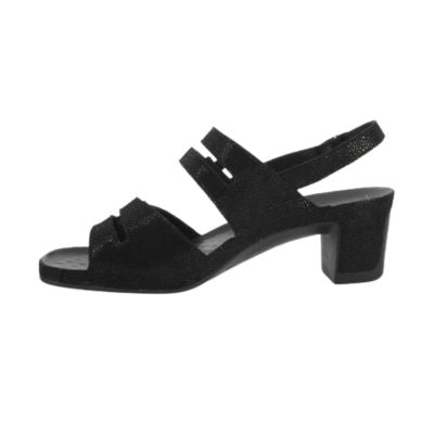 Vital Joy Frost Black Women's Heeled Sandals