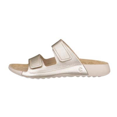 Ecco Cozmo W Pure White Gold Women's Slides