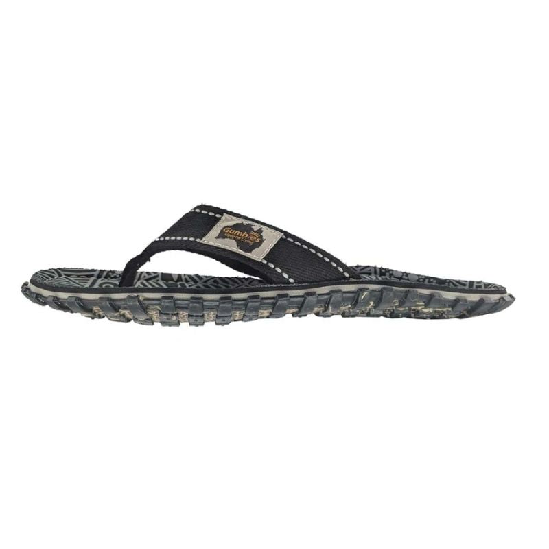 Gumbies Islander Black Signature Men's Flipflops