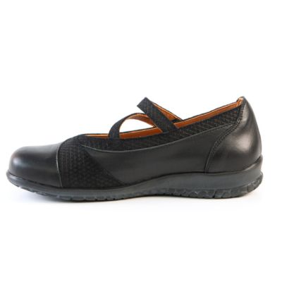 Portofino ID-1617 Black Women's Mary-Jane Dress Shoes