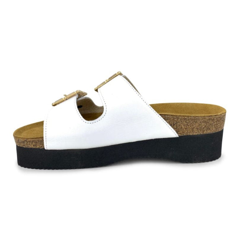 Naot Santa Rosa 08804 White Women's Slides