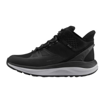 Kizik London At Mid Wide Black/Alloy Waterproof Men's Sneakers