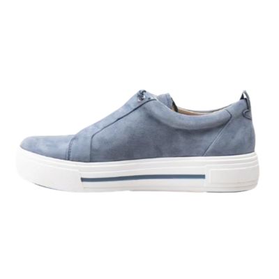 Caprice 9-23709-44 802 Light Blue Suede Women's Walking Shoes