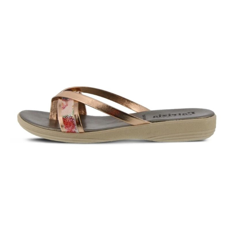 Patrizia by Spring Step Kona Rose Gold Women's Flipflops