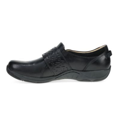 Dansko Sallie Waxy Burnished Black Women's Walking Shoes
