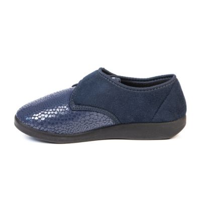 Anzia by Portofino MJ-6013 Navy Women's Slippers