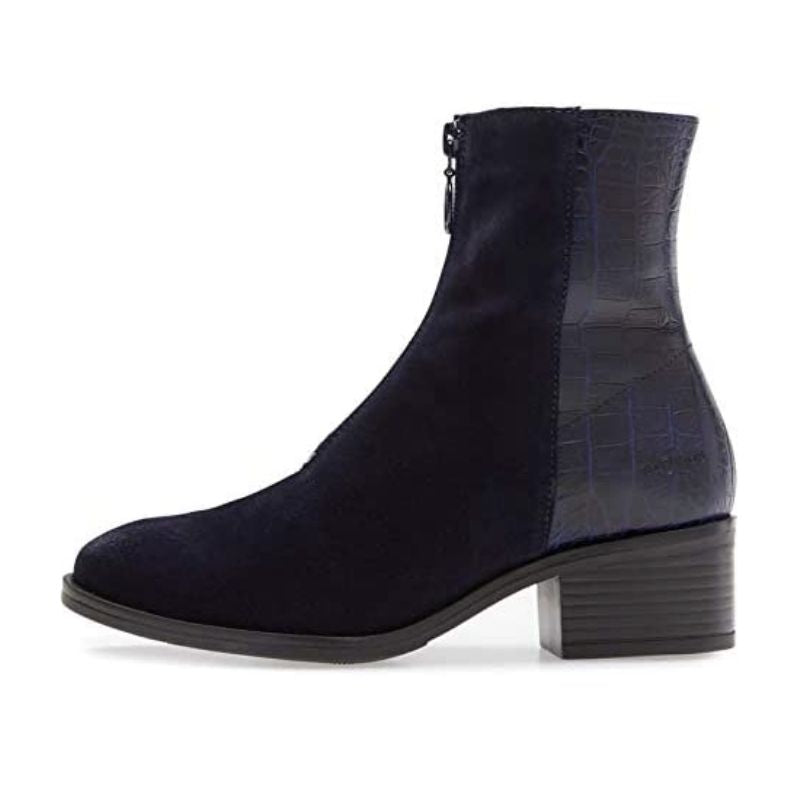 Bos. & Co. Jordon Navy Blue Women's Ankle Boots