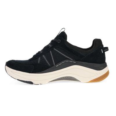 Dansko Poppy Suede Black Women's Sneakers