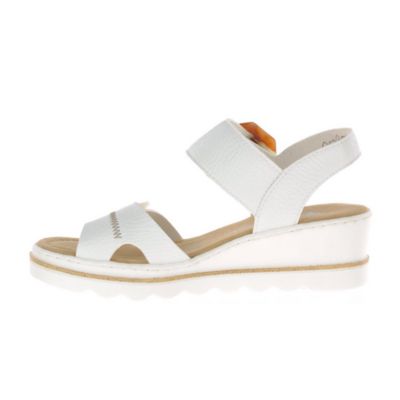Rieker 67476-83 White Women's Sandals