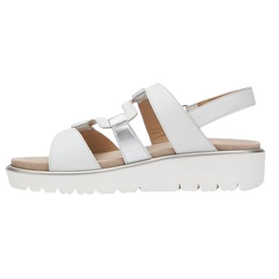 Ara Bilbao-S Silver White Women's Sandals