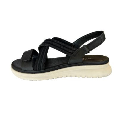 Stefania S5454 Black Women's Sandals