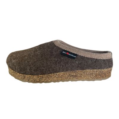 Haflinger Panda Smokey Brown Unisex Slippers