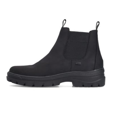 Rieker F5450-00 Black Men's Winter Ankle Boots
