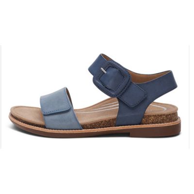 Aetrex Claire Navy Women's Sandals