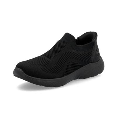 Rieker M5072-00 Black Women's Slip-On Walking Shoes