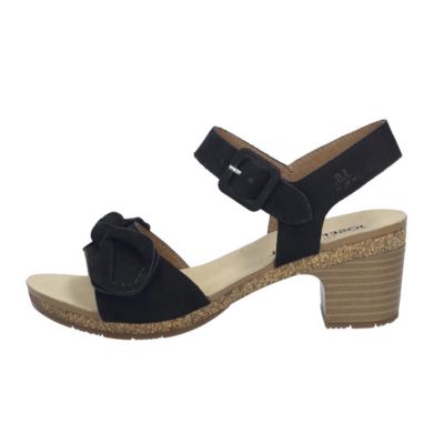 Josef Seibel Grace 11 Black High Heeled Women's Sandals