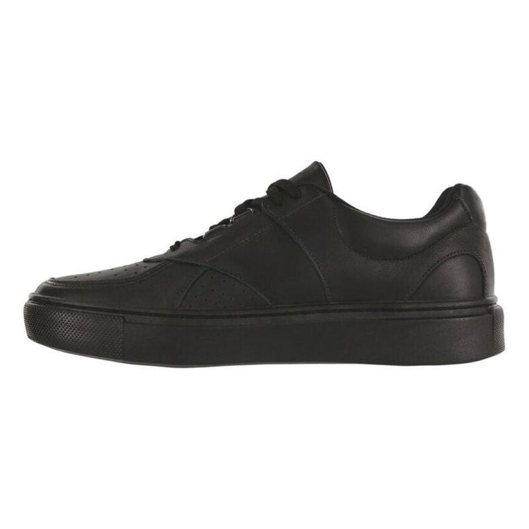 SAS High Street Matte Black Men's Walking Shoes